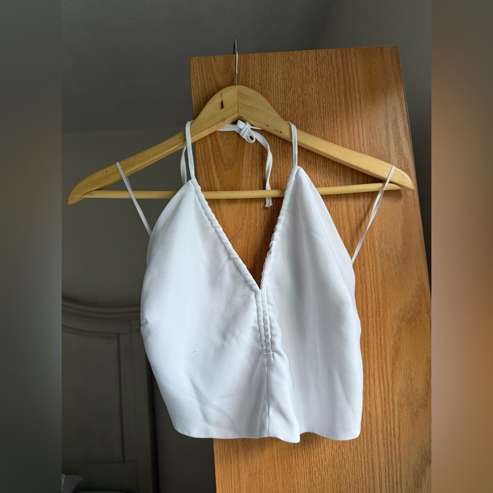 Kendall + Kylie White Tank Top